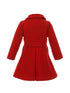 Crayon Kids Girls Abrigo de invierno de manga larga con botones 2T-16
